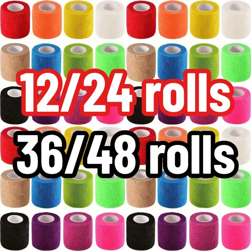 

Самоклеящаяся спортивная повязка медицинского класса в независимой упаковке для фитнеса, прочная и высококлейкая, дышащая, спортивная.