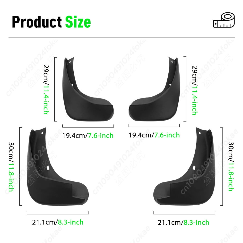 For Nissan Qashqai 2007-2013 J10 Fender Mudguard Mud Flaps Guard Splash Flap Mudguards Car Accessories