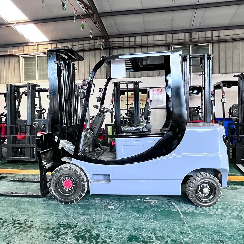 New Arrival 1.5t 2t 2.5t Electric Forklift Lithium Ion Battery Powered Forklift Narrow Aisle Pallet Stacker in Stock
