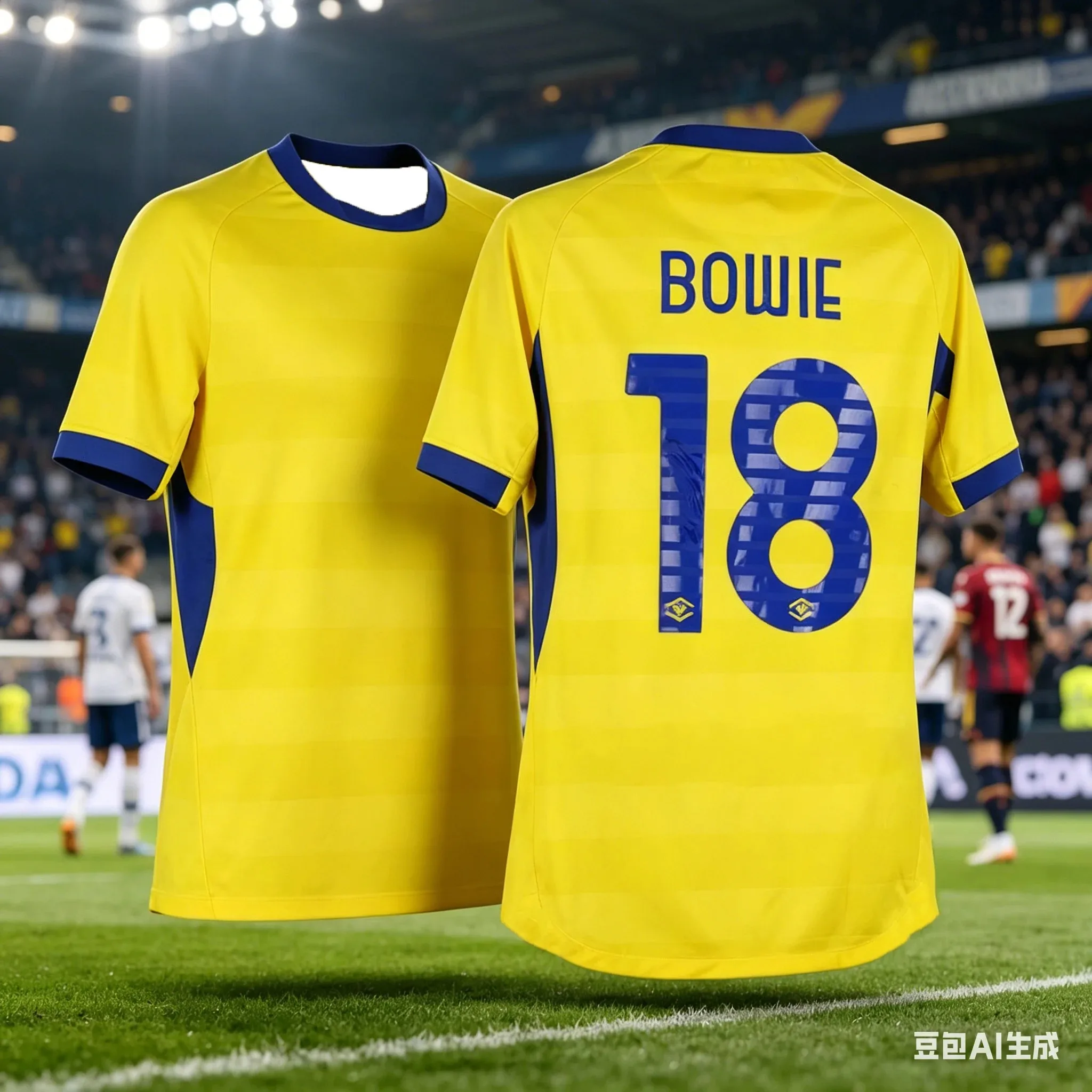 New Soccer Jersey T Shirt 3D Printed Yellow Blue Stripe Print Family Style for Kids Adults Breathable Quick Dry Tee for Training