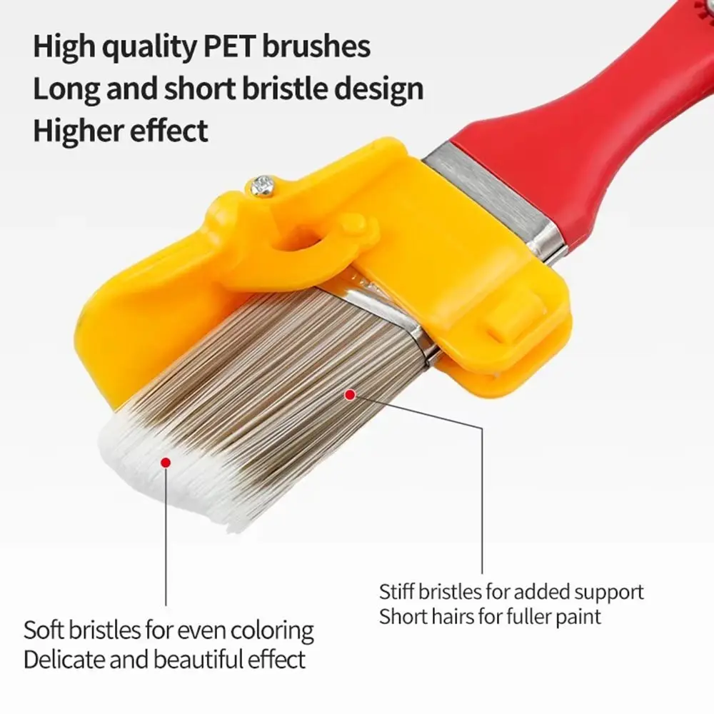 Handheld Edging Color Separation Paint Brush Lightweight Multifunctional Edge Painting Tool Profesional Paint Edger Tool