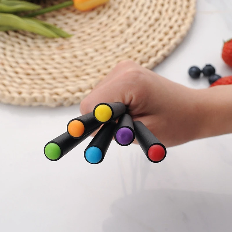 أسياخ ABXF-Barbecue بمقبض، شوكة شواء للتخييم والشواء وأدوات المطابخ والشواية والنار وأدوات الشواء