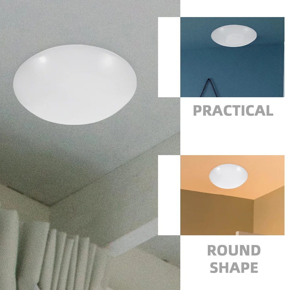 

Потолочный светильник, круглая пластиковая замена для спальни, ванной комнаты, кухни, клипса, абажур, подвесной светильник, крышка