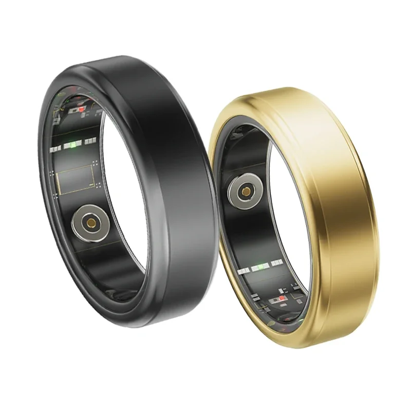 SmartRing Smart Ring - Sports Step Counter, Gesture Control, Heart Rate HRV Blood Oxygen, Scientific Sleep Monitoring Ring