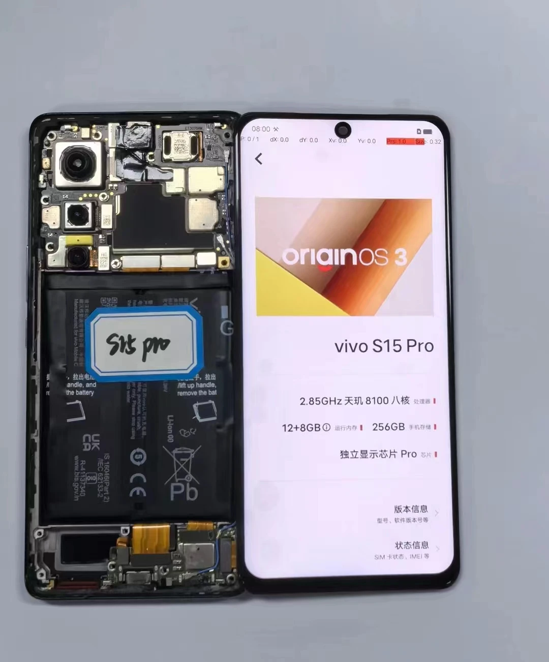 

TFT incell LCD For Vivo X60 Pro /X70 Pro /S15 pro LCD Touch Screen Digitizer Assembly Replacement no fingerprint