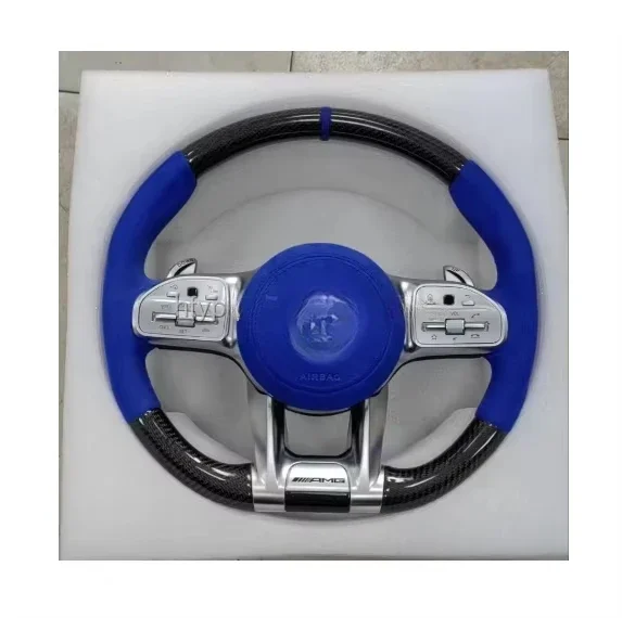 Touch Multi-function Carbon Fiber Steering Wheel Assembly For Benzi E- Class C-Class S-Class AMGx