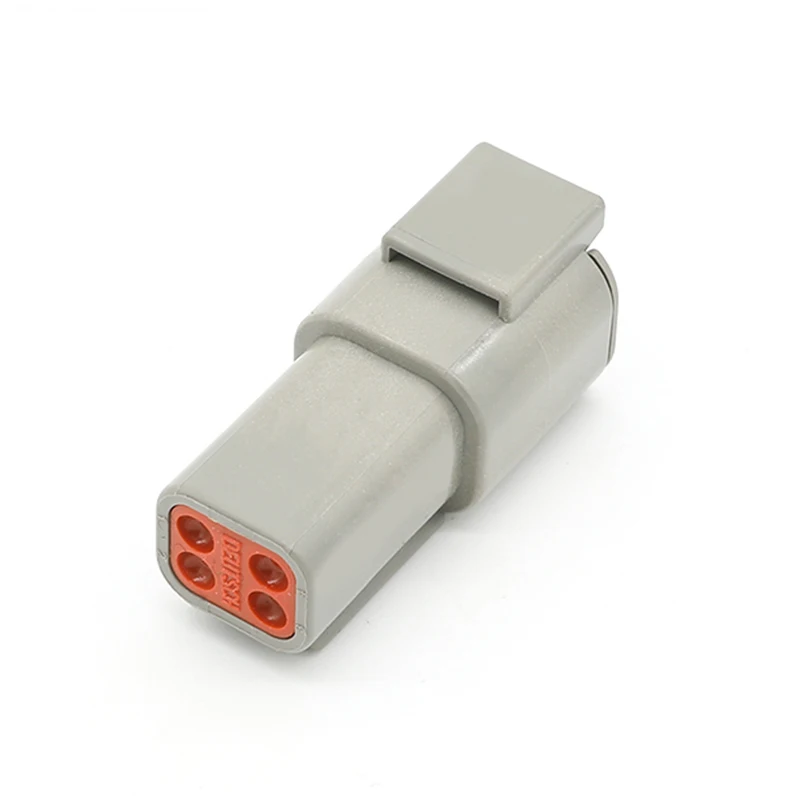 DTM04-4P Deutsch Autostecker 4-poliger wasserdichter Stecker/Buchse-Steckerkopf mit Anschluss 1060-20-0122