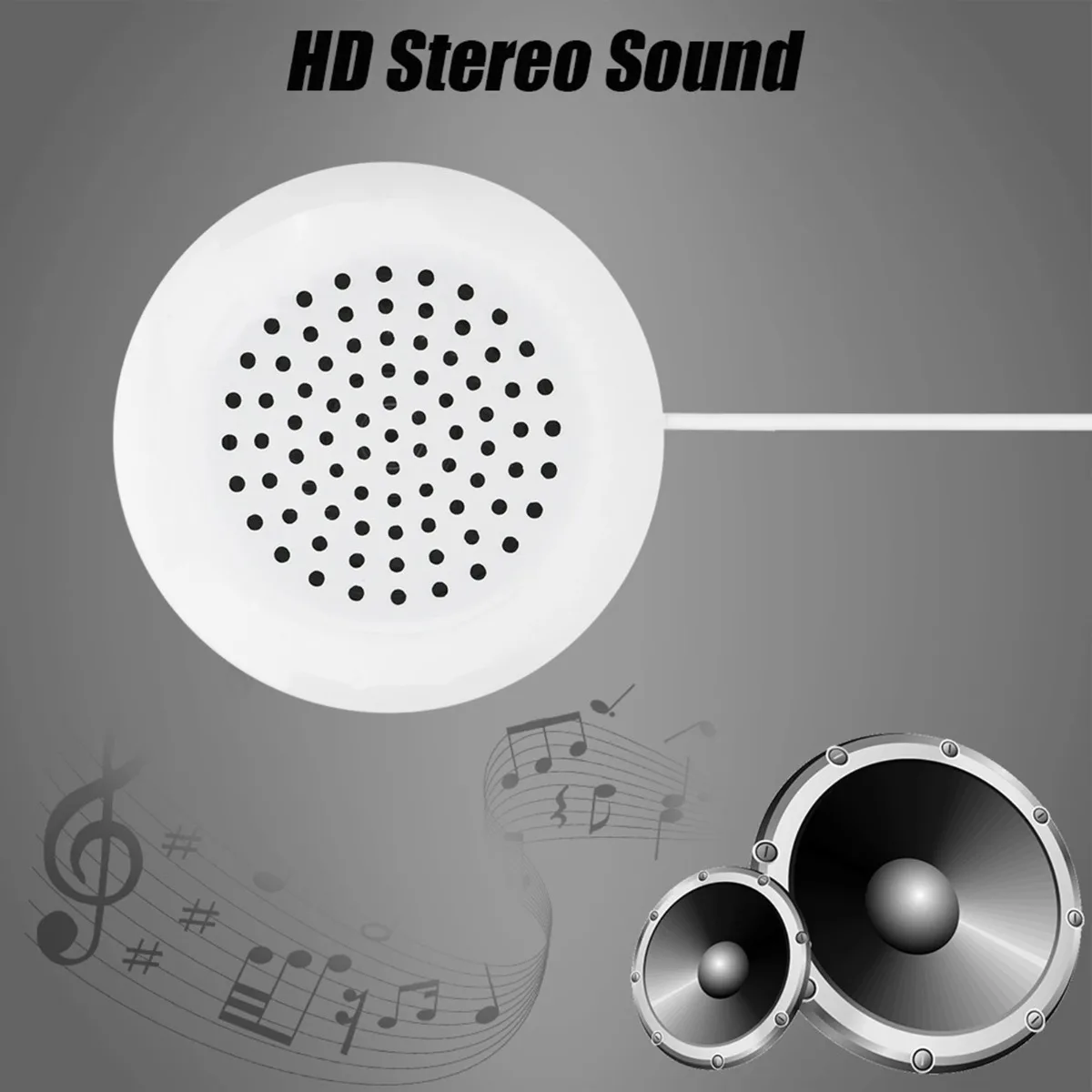 جديد لتقوم بها بنفسك وسادة المتكلم 3.5 مللي متر مكبر صوت ستيريو صغير ل MP3 MP4 CD مشغل موسيقى الهاتف المحمول اللوحي الكمبيوتر المحمول لنوم باد