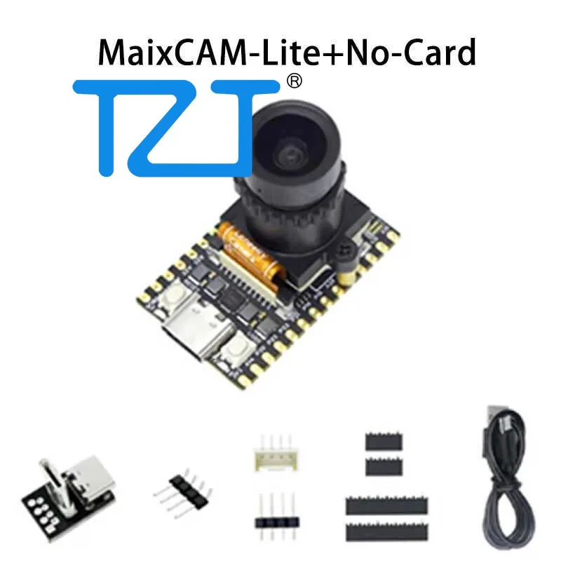 TZT Sipeed MaxiCAM-Lite Kamera-Entwicklungsboard RISCV AI Visuelle Erkennung Unterstützung für MaixVision IDE (ohne/mit 32GB Karte)