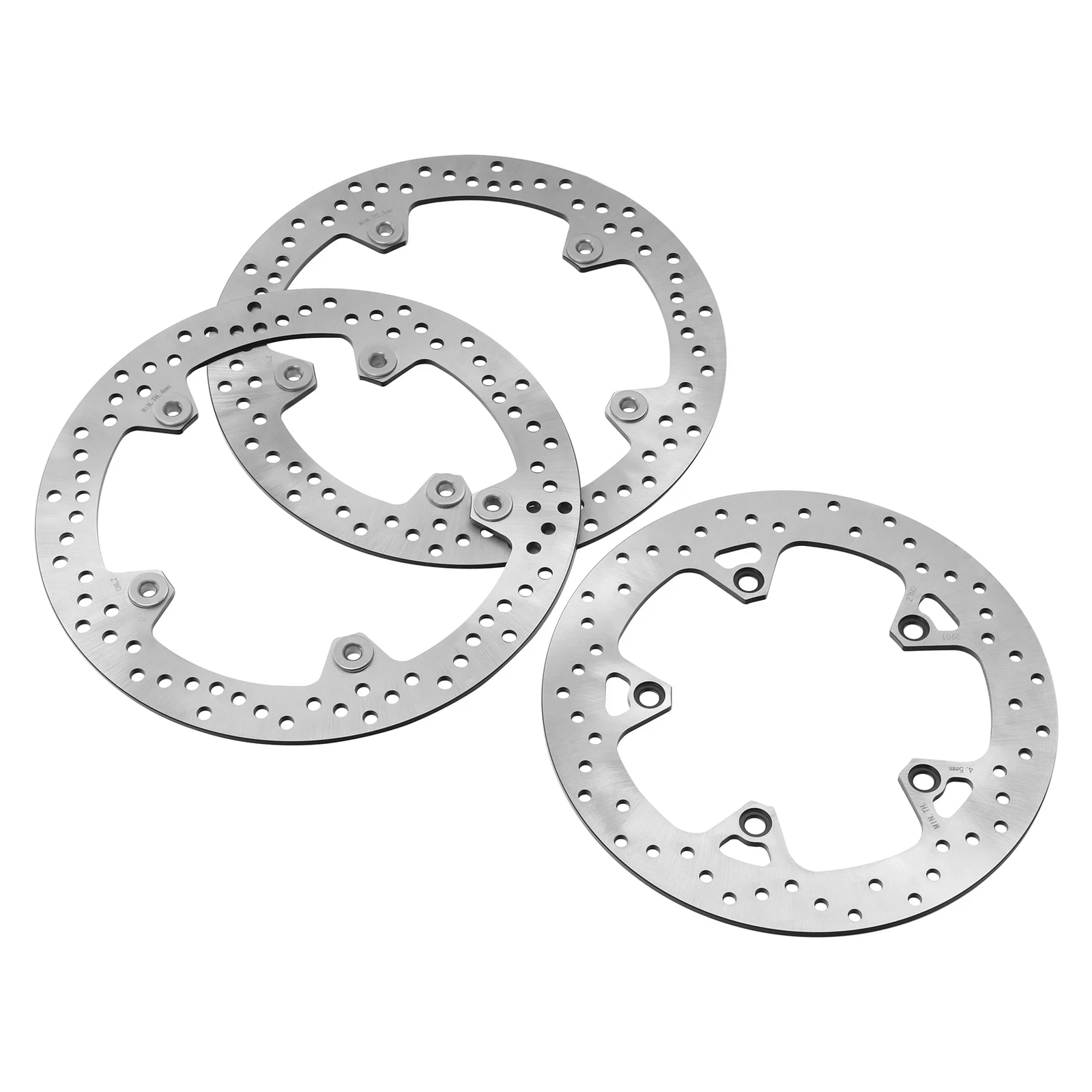 Motorcycle 2 Front + 1 Rear Brake Disc Rotor For BMW R1200GS R 1200GS R1250GS 2013-2020