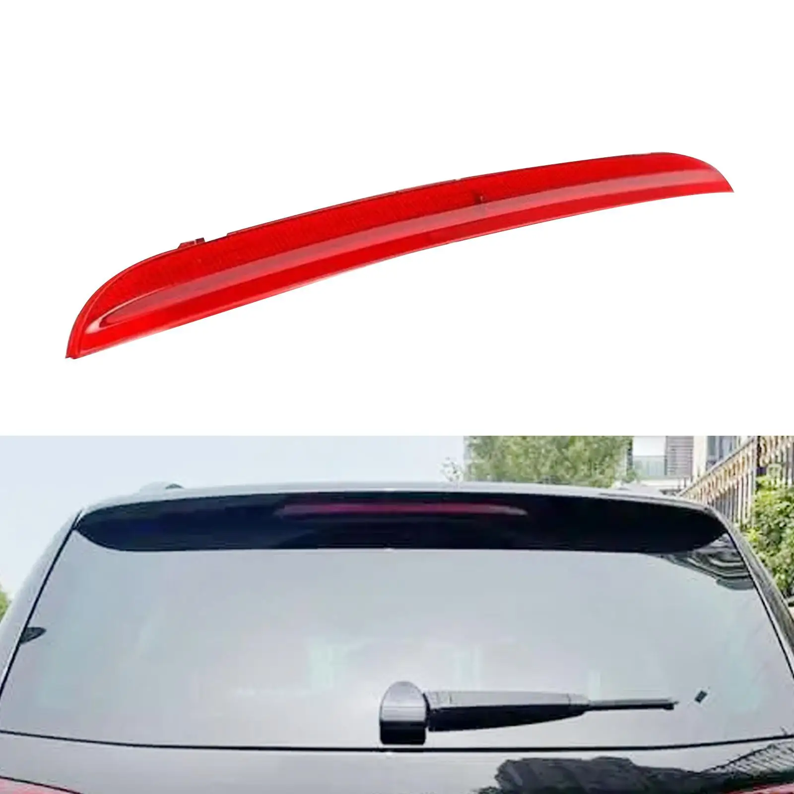 

7L6945097B Car Accessories High Performance Red 3rd Stop Brake Light High Mount 7L6945097C for Volkswagen Touareg 2003-2010
