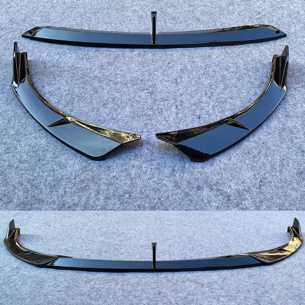 Auto-Frontstoßstangenspoiler, Lippenkörper-Set, Stoßstangen-Diffusorschutz, kompatibel mit 2019–2026, Mazda 3, Schrägheck/5DR-Modell – Detail 6