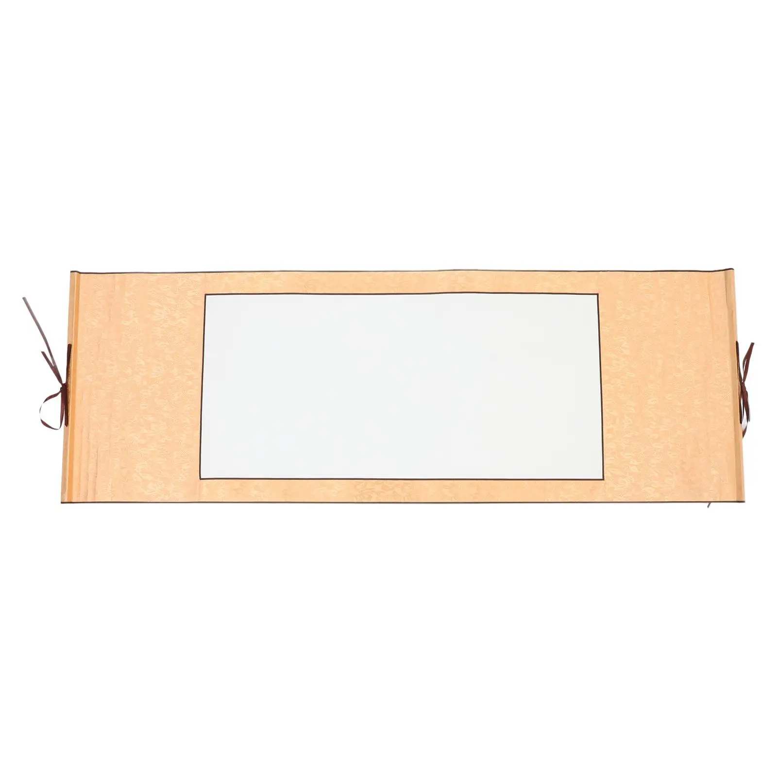 

Xuan 4ft Golden Yellow Rice Paper for Calligraphy Mini Blank Hanging Home Office Professional Xuan Paper Supplies