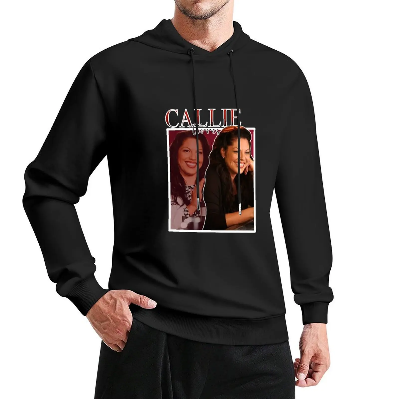 

Vintage Callie Torres Design Pullover Hoodie korean clothes men clothes anime clothing mens clothes graphic hoodies