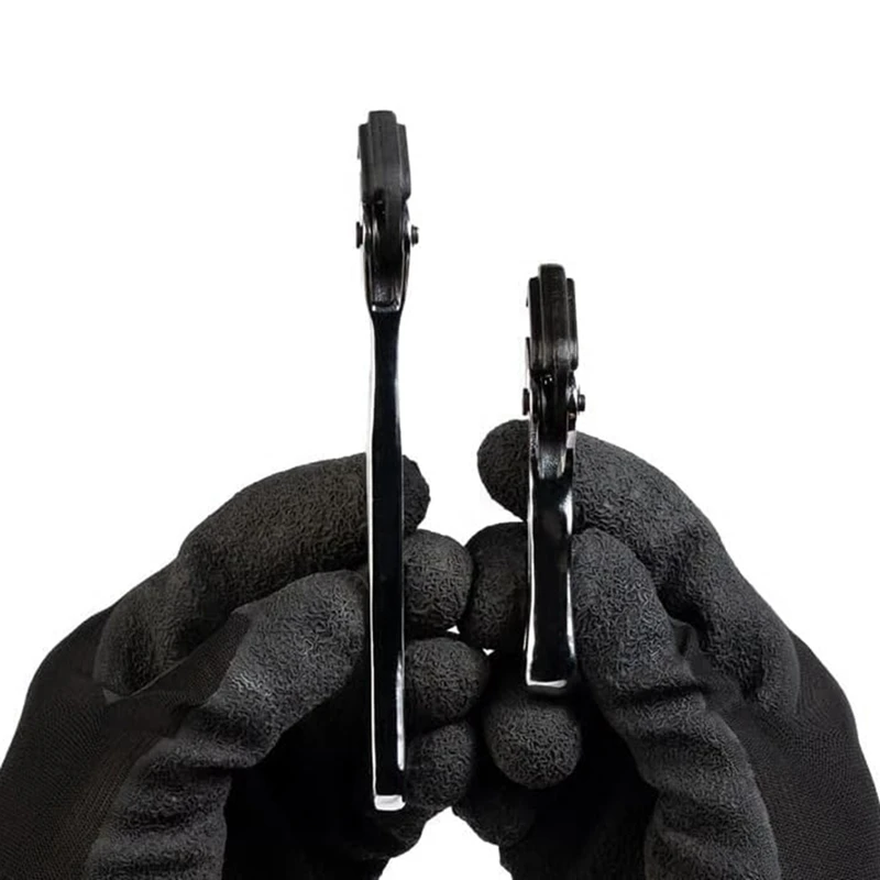 2 pces mini chave de torno de tubo atarracado, mini chave atarraxada, mini chave autoajustable, chave multifuncional portátil