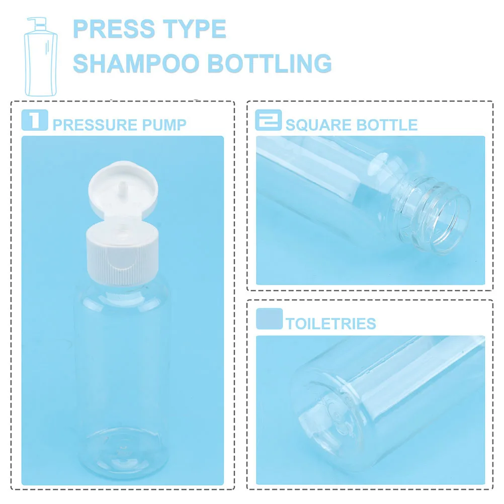 

25pcs Travel Bottles Lotion Dispensers Small Containers for Creams Soap Empty Makeup Portable Sub Cosmetics Refillable Plastic