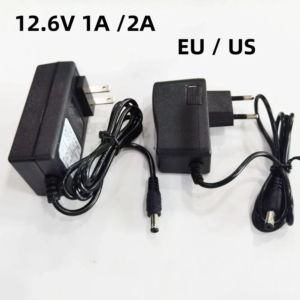 AC100-240V 4.2V 8.4V 12.6V 16.8V 1A 2A  Adapter Power Supply Charger