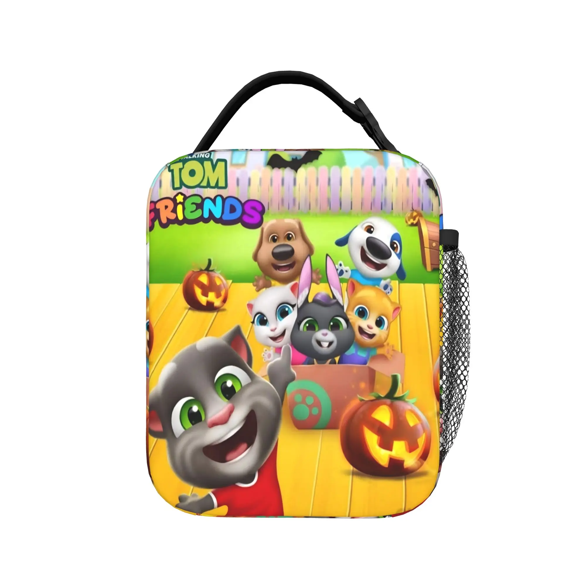 Lunch Box T-Talking T-Tom And F-Friends Merch  Lunch Container Multifunction Cooler Thermal Bento Box For School