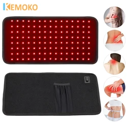 Red Infrared Light Therapy Pad LED Health Care for Body Back Knee Hands Feet Relief Portable 660nm 850nm Fat Slimming Heat Wrap