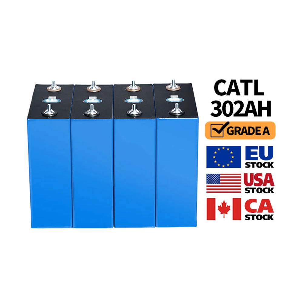 Factory Price CATL 11000cycle 3.2v 302ah Lifepo4 Battery Cell Grade a New 280ah 314ah 304ah 306ah 310ah lfp Energy Storage Solar