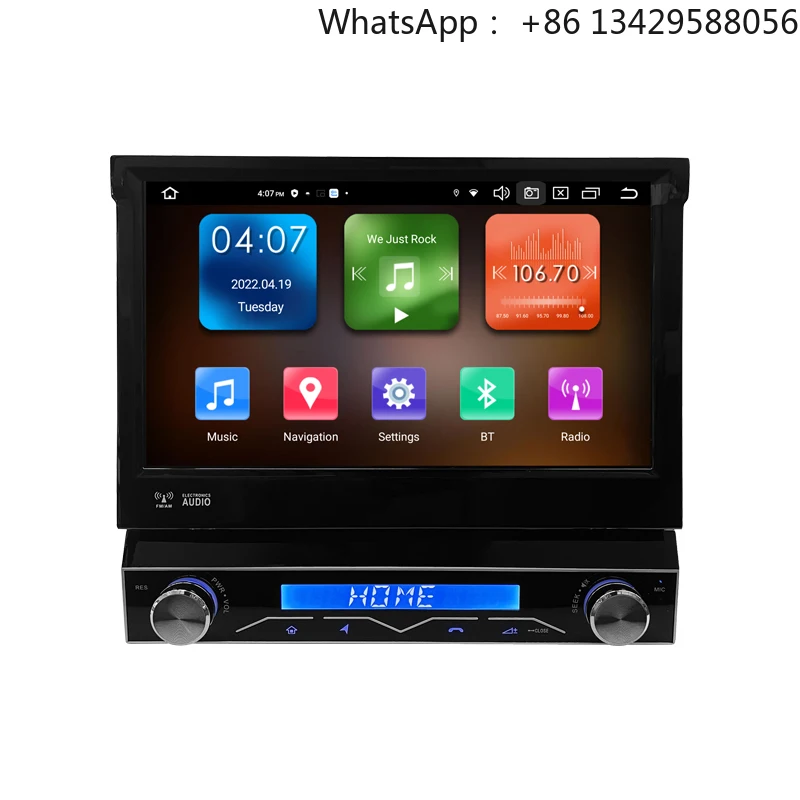 

7'' 1Din Android11.0 T610/7862 Octa-Core Universal Car Media Player 4G RAM+64G ROM GPS TV OBD2 CarPlay Auto 3G/Wifi DSP