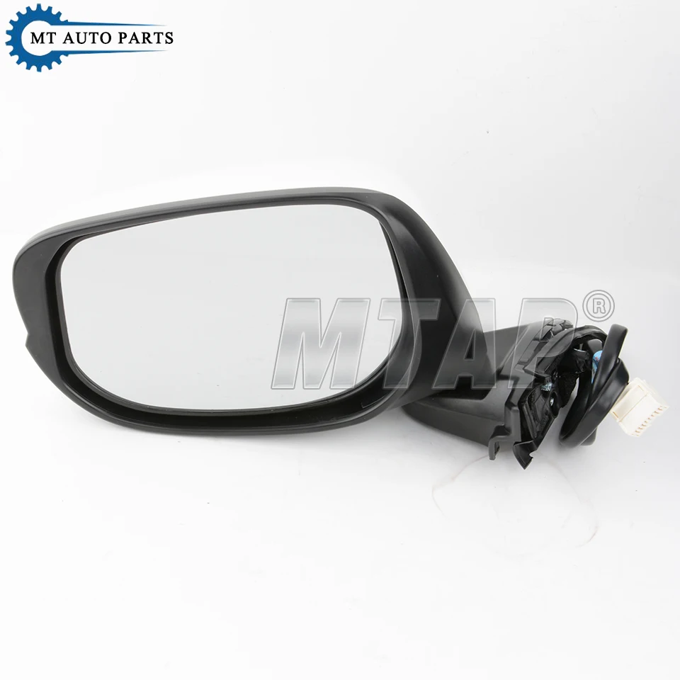 MTAP For Honda Jazz Fit GE6 GE8 2009 2010 2011 2012 2013 2014 Outer Side Rearview Door Mirror Assy 7-PINS Electric Folding LED