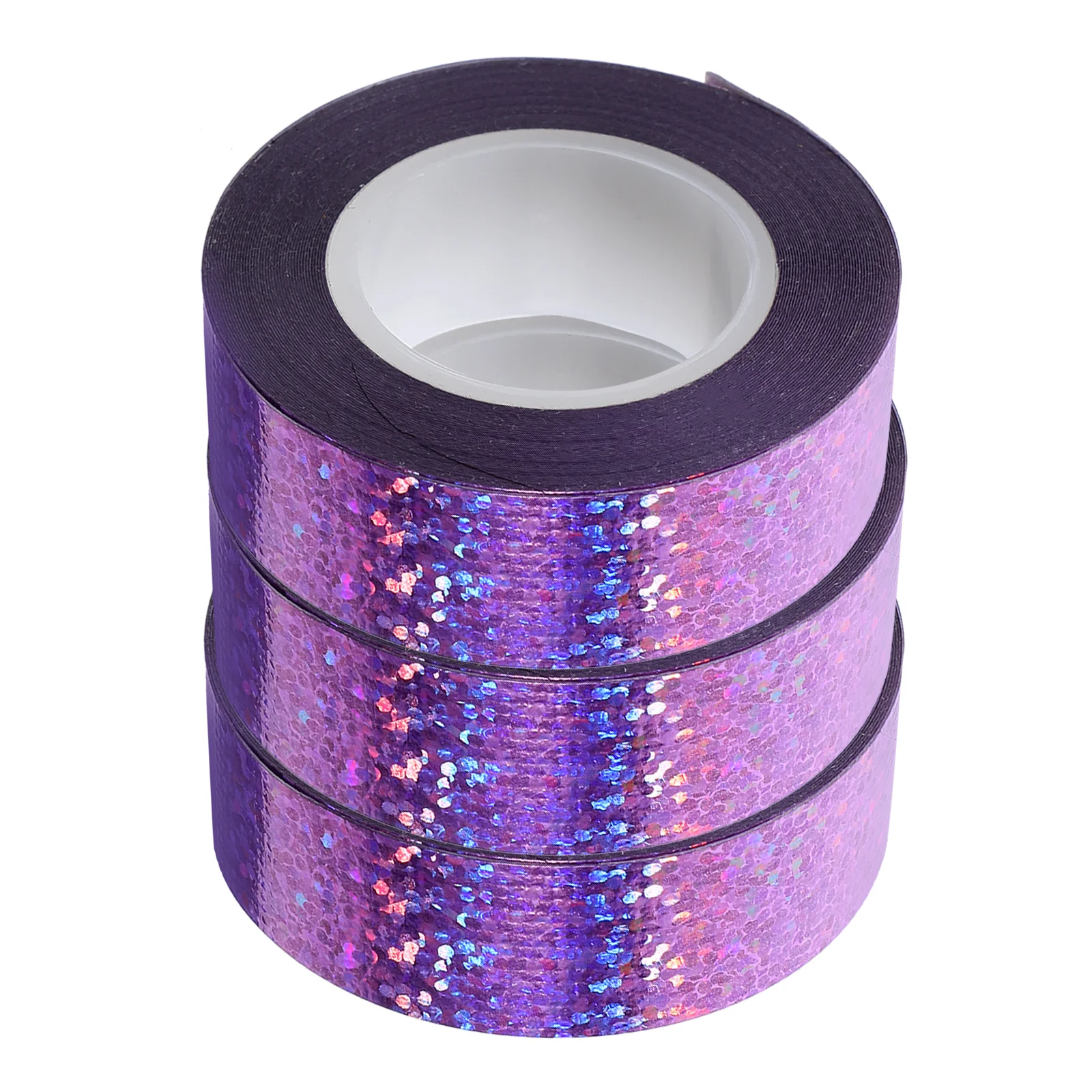 

3 Rolls Laser Cloth Tape Strong Duct for Decor Flash Bulk Gauze Heavy Duty