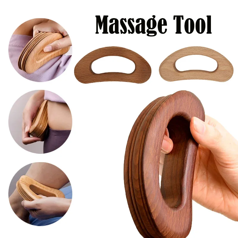 

Health Care Slimming Guasha Board Wood Therapy Massage Stick Lymphatic Drainage Massager Scraping for Relaxation and Recover