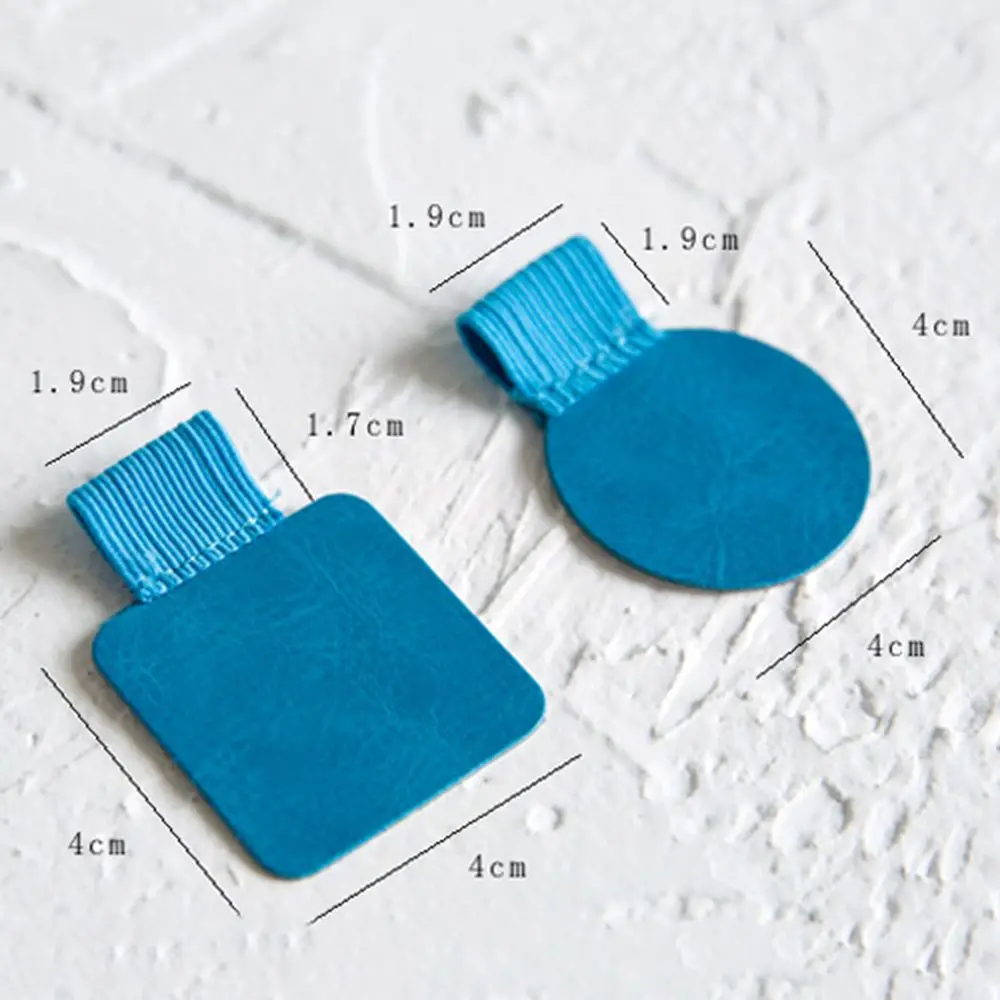 4PCS Useful Portable Convenient Notebook Leather Pen Clips Elastic Loop Self-adhesive Pen Holder