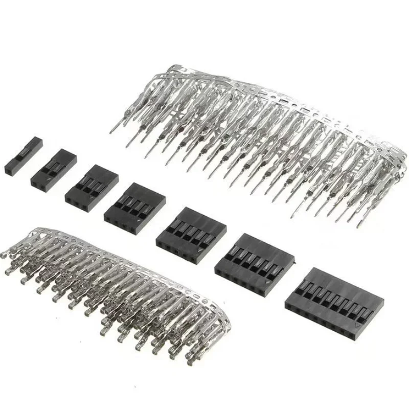 310pcs Dupont Wire Jumper Pin Header Connector Housing Kit Male Crimp Pins+Female Pin Connector Terminal Pitch With Box