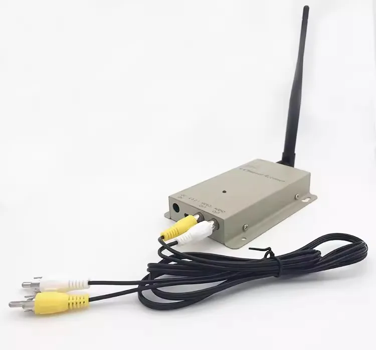 1.2G5W High-power Wireless Audio and Video Transmitter 1.2G Wireless Surveillance Video Transmission Transmitter Receiver