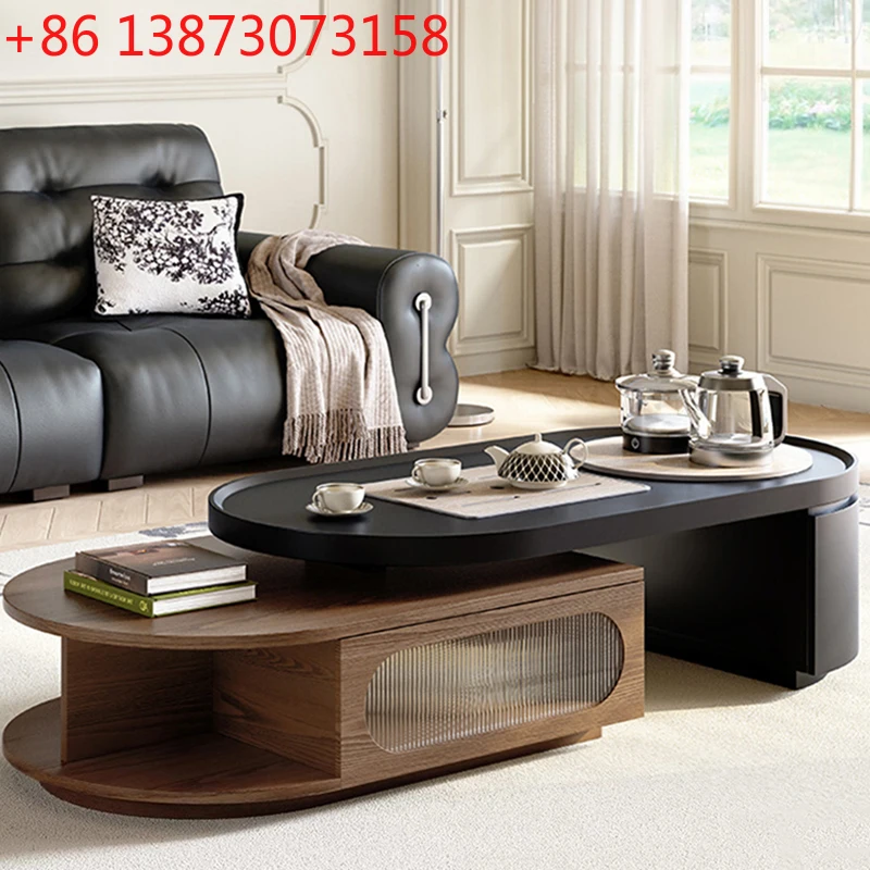 

Modern Living Room Coffee Table Nordic Luxury Decoration Simple Minimalist Side Table Unique Aesthetic Meubles Home Furniture
