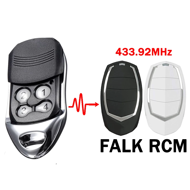 MOTORLINE Remote Control Garage Gate Command FALK RCM Garage Door Opener 433.92MHz