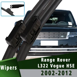 Wiper Front Wiper Blades For Land Rover Range Rover L322 Vogue HSE 2002 - 2012 Windshield Windscreen Window Brush 26“26”