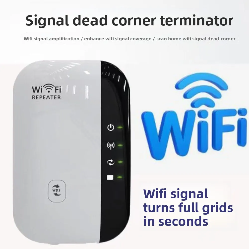 

Network Amplifier 300Mbps WiFi Amplifier Wireless Router Wi-Fi Signal Amplifier EU 802.11n WIFI Repeater Laptop