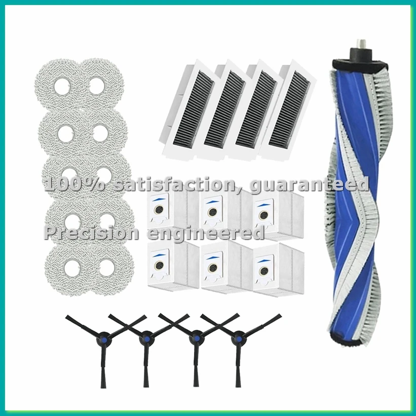 

25 шт. фильтров и салфеток для робота-пылесоса DEEBOT X5 OMNI / X5 PRO OMNI, запасные части - A50M