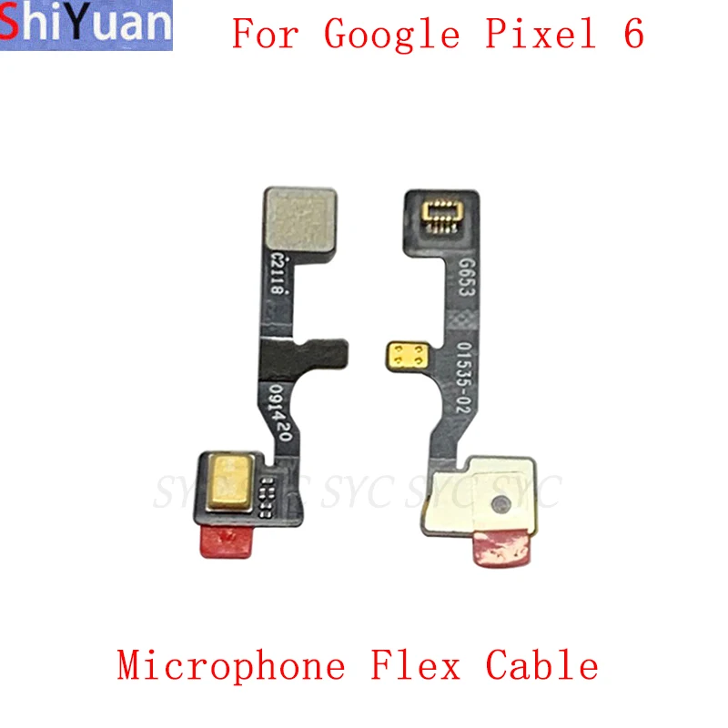 Microphone Proximity Sensor Light Flex Cable For Google Pixel 6 Microphone Flex Ribbon Cable Replacement Parts