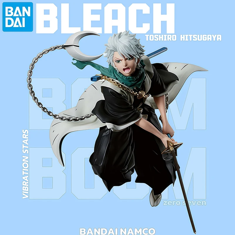 

Genuine BANDAI NAMCO BLEACH VIBRATION STARS Toshiro Hitsugaya PVC Figure in stock Superb craftsmanship Collector Figurine Toys