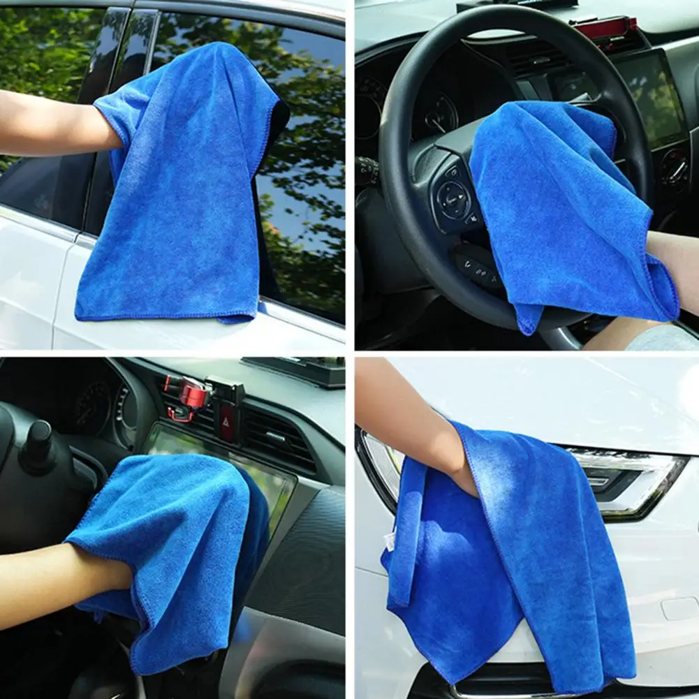 Durable Towel 5 Pcs Microfiber Towels Quick Drying Washcloth Set Soft Absorbent Fitness Towels for Bath Sports Yoga Beach Travel