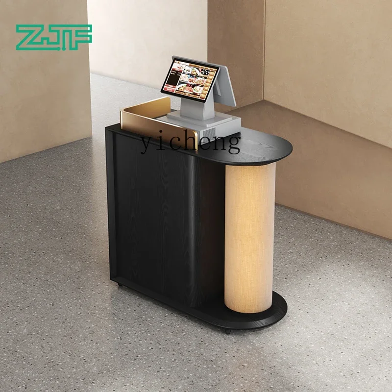 TQH Restaurant Welcome Desk Hotel Reception Desk Small Information Desk Simple Store checkout page