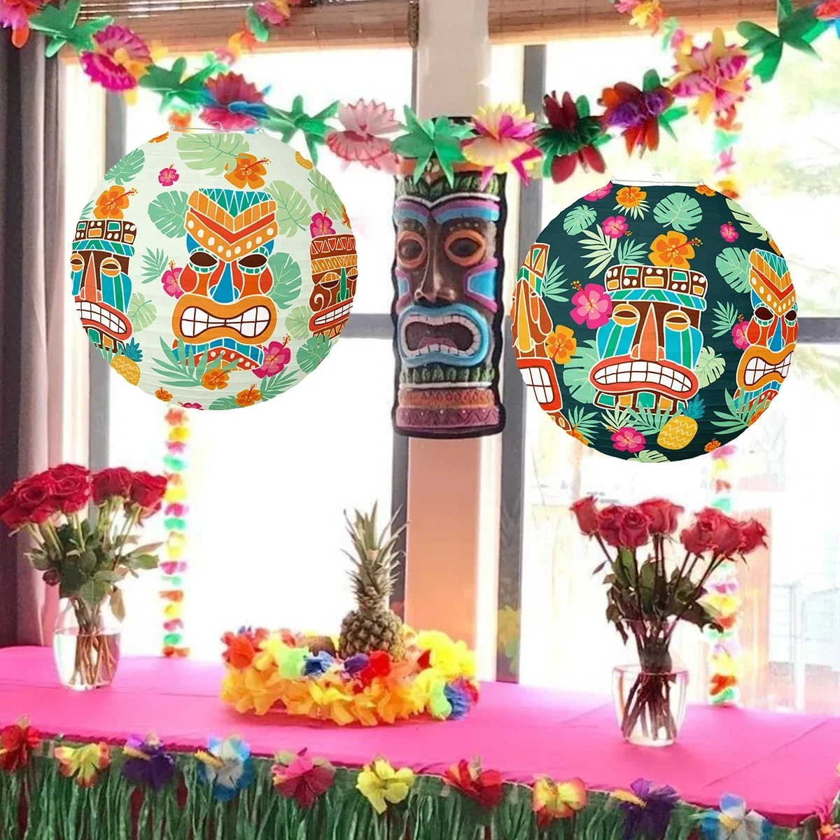 2Pcs Tropical Hawai…