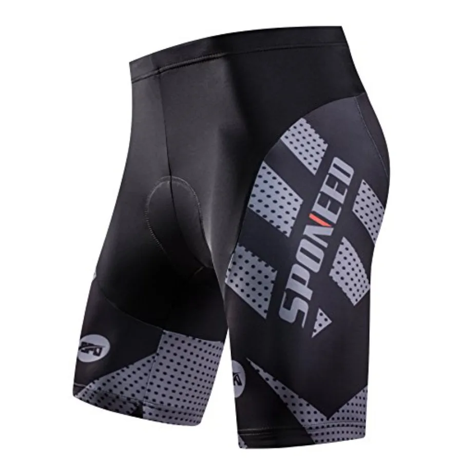 

sponeed Men's Cycling Shorts Padded Bicycle Riding Pants Bike Biking Clothes Cycle Wear Tights