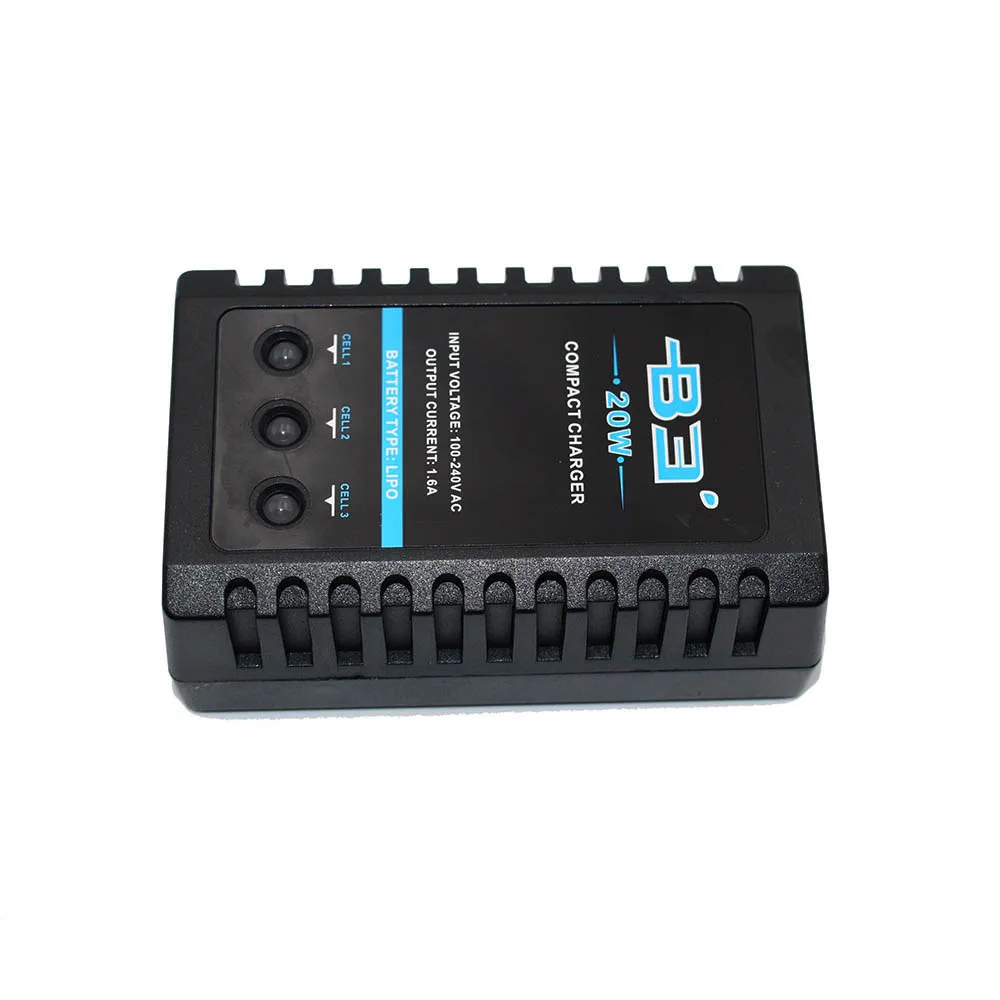 IMAX RC B3 20W Compact Balance Charger for 2S-3S 7.4V -11.1V Lithium LiPo Battery high quality long-life Adapter