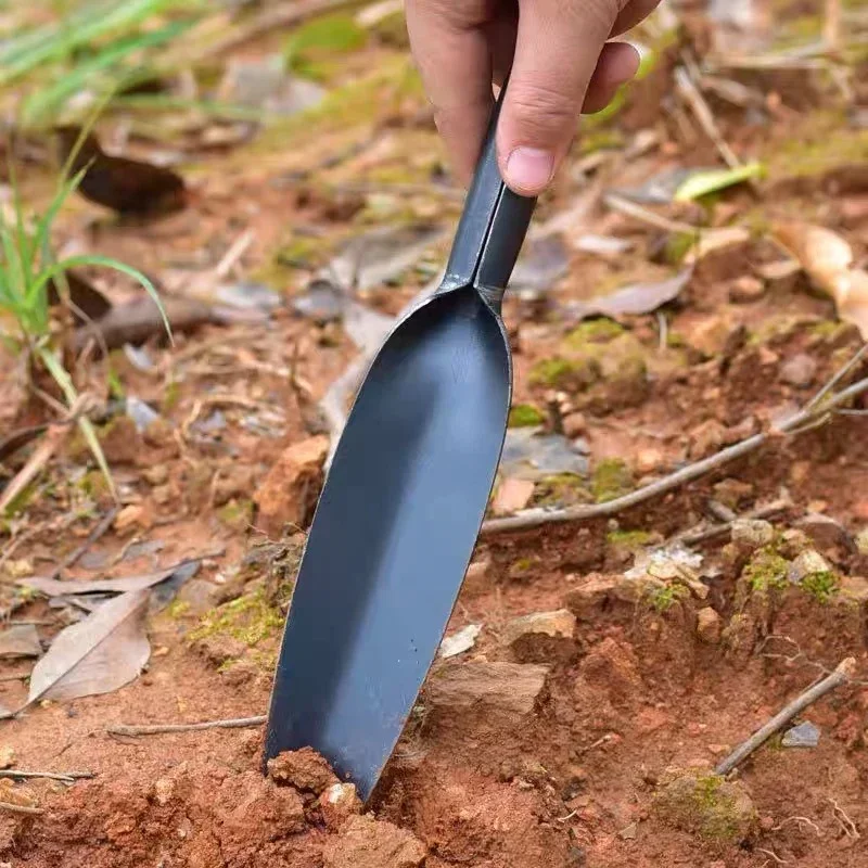 Imagem -03 - Folhas de Salgueiro em Aço Carbono Plantas Suculentas Ferramenta de Plantio de Solo Solto pá de Escavação ao ar Livre Ferramentas de Jardinagem Doméstica pá de