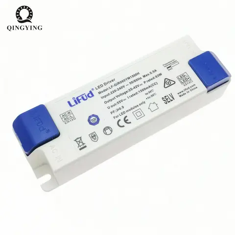 LiFud LED Driver GIRxxxYM YS 8W 30W 40W 50W 60W No Flicker LED Transformer 350mA 600mA 900mA 1000mA 1200mA 1300mA 1400mA 1500mA