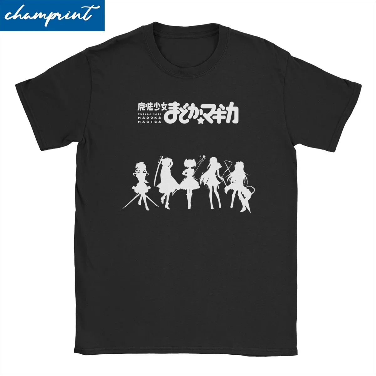 Camisetas de Puella Magi Madoka Magica Mahou Shoujo para hombre y mujer, camisetas bonitas de Kyubey Anime de algodón puro, camisetas divertidas, Idea de regalo