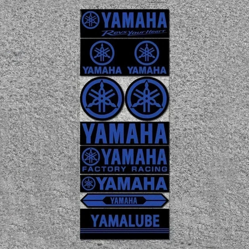 New Motorcycle Side Strip Bike Helmet Sticker Car Styling Vinyl Decal for Yamaha Motorcycle Sticker Decoration Car Sticker