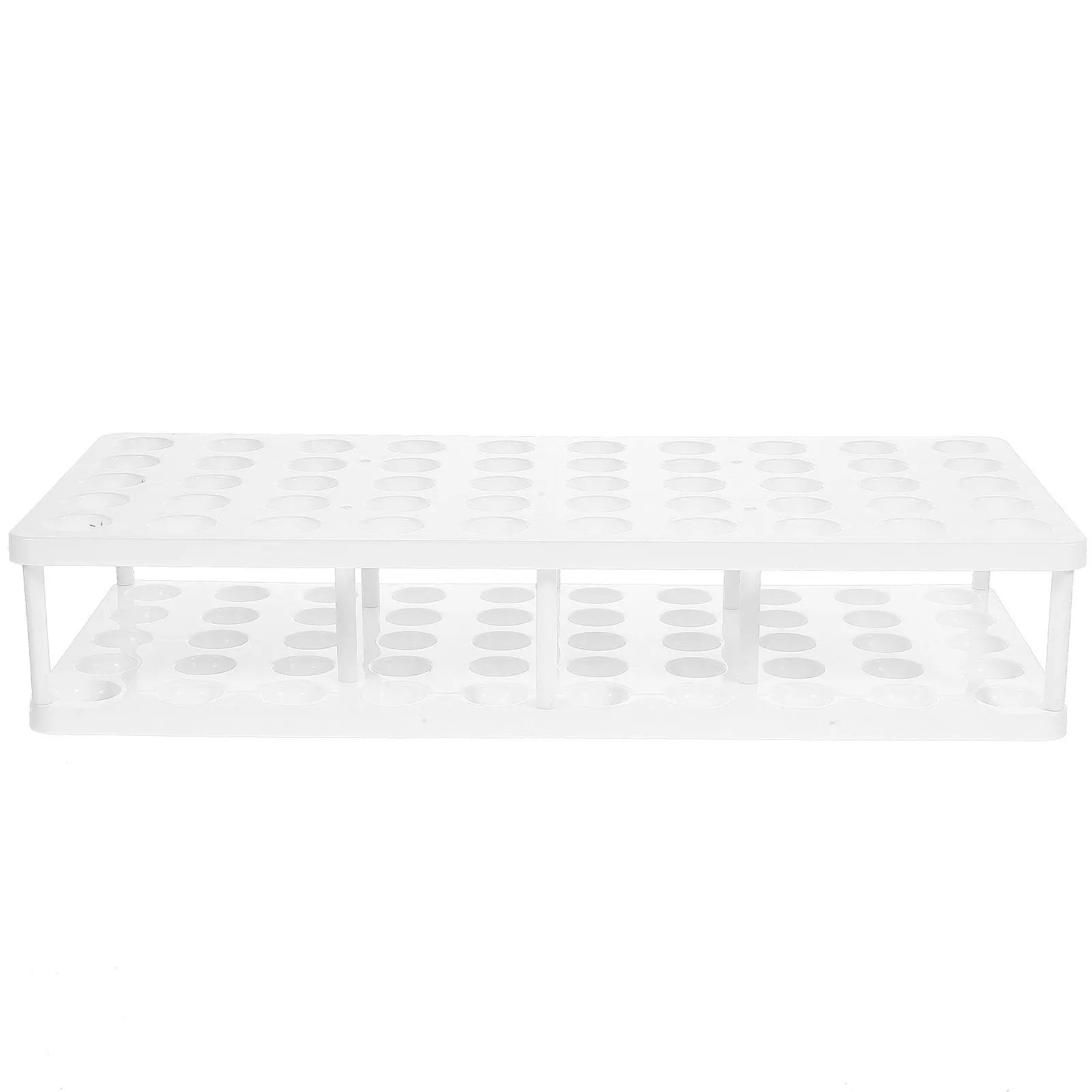 

50 Holes Test Tubes Rack Portable Lightweight Tube Holder Laboratory Storage Organizer Stand Test Tubes Rack