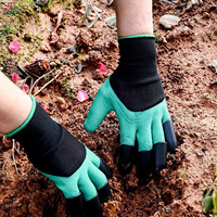 Gardening Gloves With Claws Can Help Users Dig The Soil,Pull Out Weeds,Loosen The Soil and More With Greater Convenience