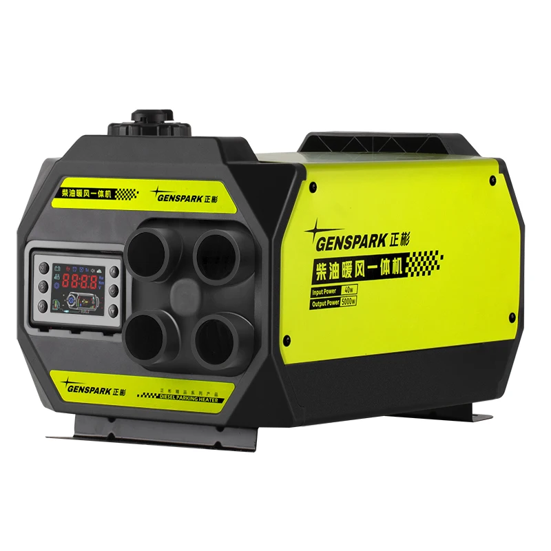 RV 5KW 12 فولت 24 فولت سخان سيارة الكل في واحد وقوف السيارات الهواء الديزل التدفئة دفئا مع جهاز التحكم عن بعد لقارب متنقل #4